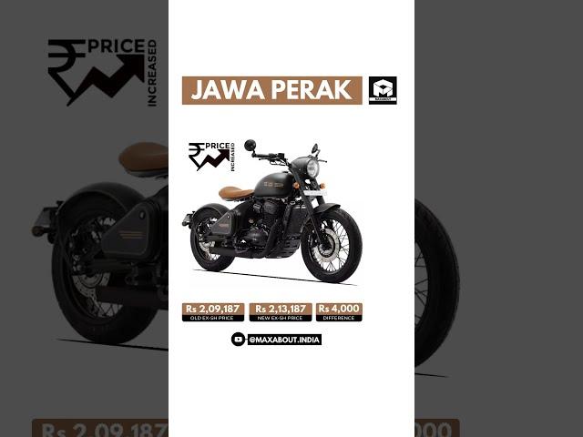 Jawa Perak 334 Price Increased!