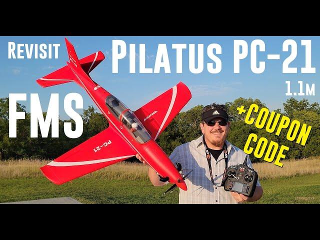 FMS - Pilatus PC-21 - 1.1m - Revisit + Coupon Code