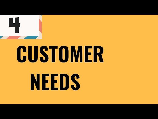 1.2.1 Customer needs GCSE Business Studies