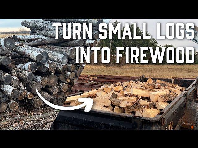 The Perfect Firewood Processor for Small Logs - Japa 315+