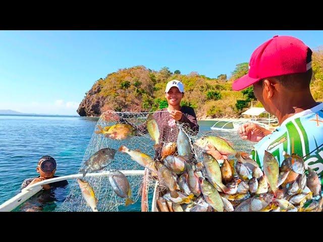 CATCHING AND COOKING ON TOP OF THE ROCK