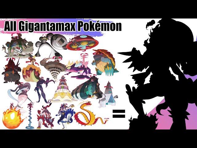 All Gigantamax Pokémon Fusion (Kanto - Galar) | All Kanto & Hoenn Mega Fusion | Max S