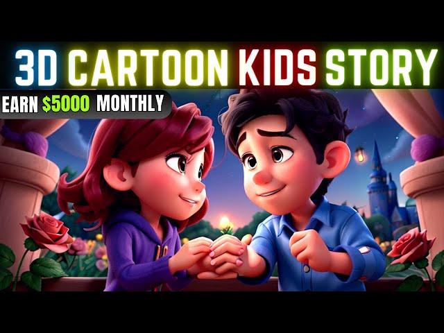 how to make animated videos with Free Ai Tools & Chat GPT| Create 3D Animated Love Story - FREE