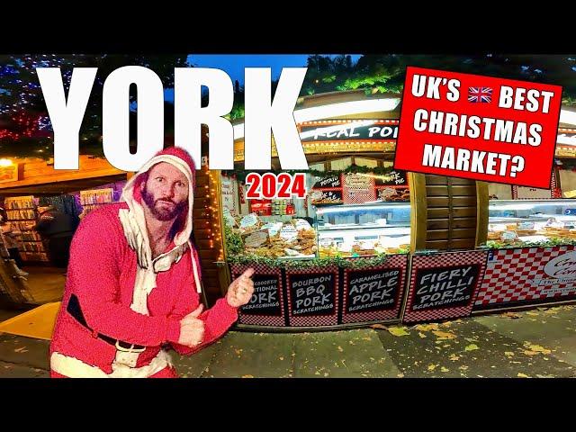 York Christmas Market 2024  | UK’s Best Christmas Market?