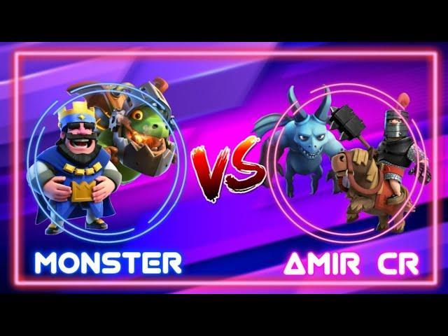 Amir Pekka CR  Vs  Monster CR  بست  آف فایو دیدنی که واقعا بتل های جذابی بود