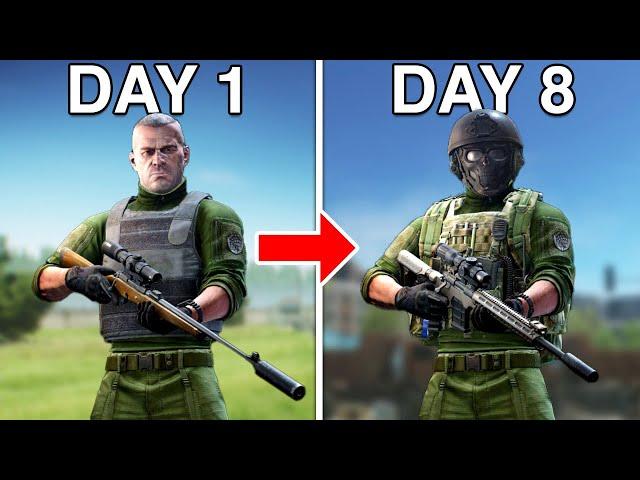 I Played Tarkov as a Solo Sniper for 8 Days Straight