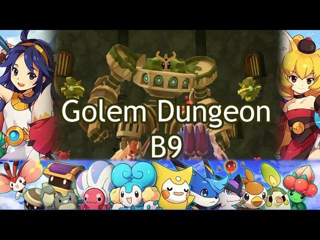 Monster Super League | Golem Dungeon B9 with Fire Cura and Fire Wildfang