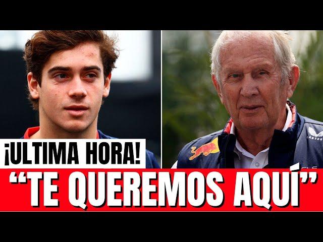 ¡BOMBAZO! HELMUT MARKO PROMETE A FRANCO COLAPINTO CONTRATO CON RED BULL