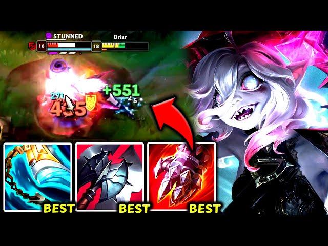 BRIAR TOP IS PERFECT TO 100% ERASE EVERYONE (AND CARRY 1V5) - S14 Briar TOP Gameplay Guide