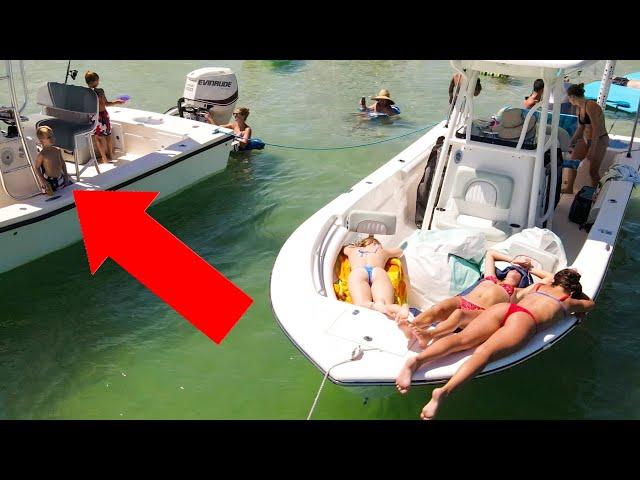 Bikinis, Sandbars & Sinking Boats...COPS Were Called! Longboat Key Fourth of July 2023