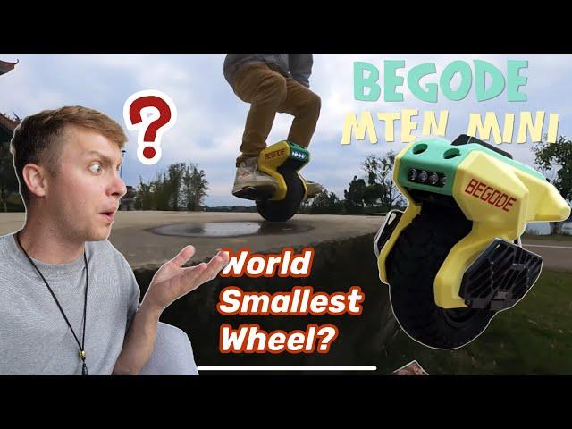 Mten Mini unbox and ride session! Begode electric unicycle euc