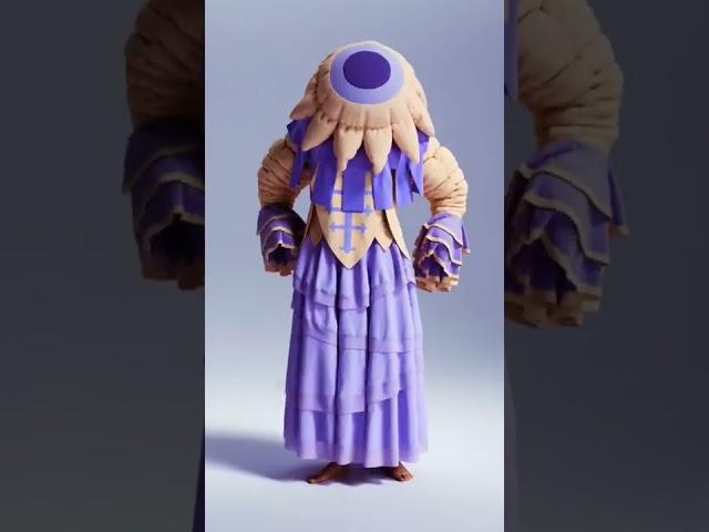 Madame Fleur preview ( Marvelous Designer + Redshift )