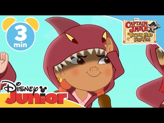 Captain Jake and the Never Land Pirates | Dark-Shark Clan | Disney Junior UK