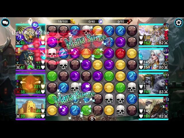 GemsofWar - Mythic explore 12 in 30sec