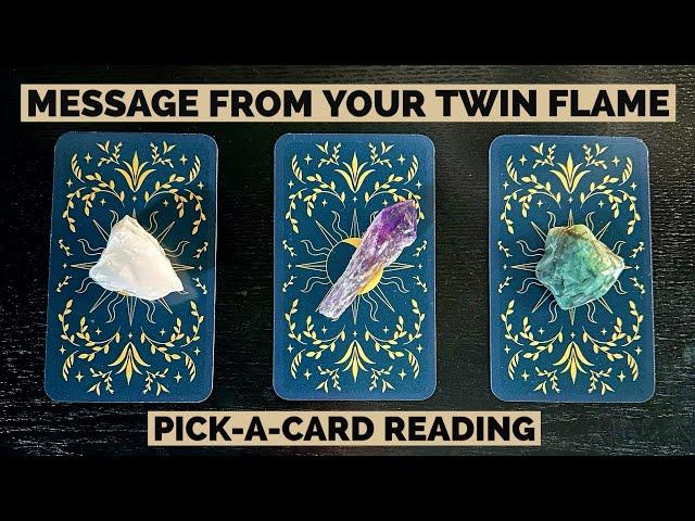 ️Channeled Message From Your Twin Flame️‍Pick A Card Love Reading️‍