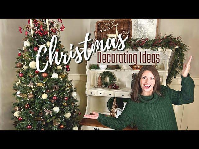 COZY CHRISTMAS 2023 DECORATING IDEAS | DINING ROOM DECORATE WITH ME