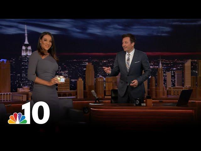 Jimmy Fallon on Impossible Cheesesteaks, Carvel Cakes and His Monologues | NBC10's Philly Live