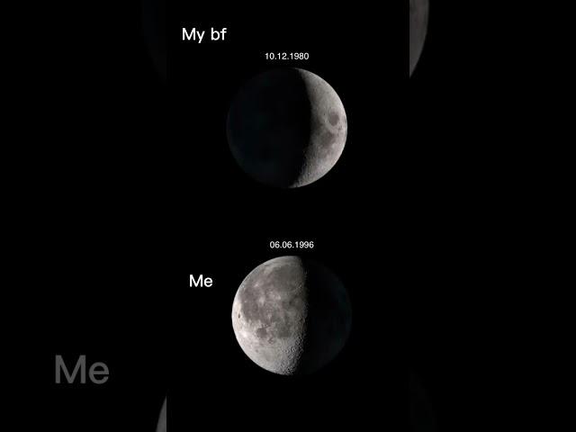 If your moon phases match you’re soulmates🫶️