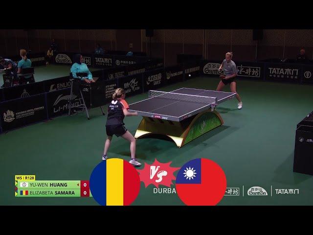 Elizabeta Samara vs Yu-Wen Huang | Durban 2023 World Table Tennis Championships