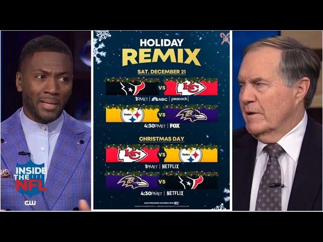 INSIDE THE NFL | Ryan Clark & Belichick breaks down Ravens plan for Steelers, Josh Allen staying hot