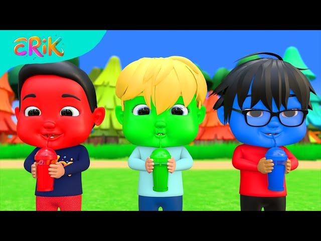 Magic Juice Finger Family & Skip to My lou | Erik BluLoo Nursery Rhymes & Kids Songs