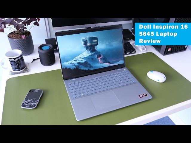 Dell Inspiron 16 5645 (2024) Review (16", AMD Ryzen 5 8540U, 740M iGPU, Budget Laptop)