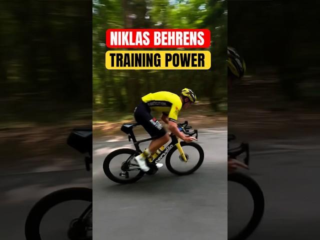 NIKLAS BEHRENS #training #acceleration #sprint #power ️ #bike #visma #cycling #ciclismo #road