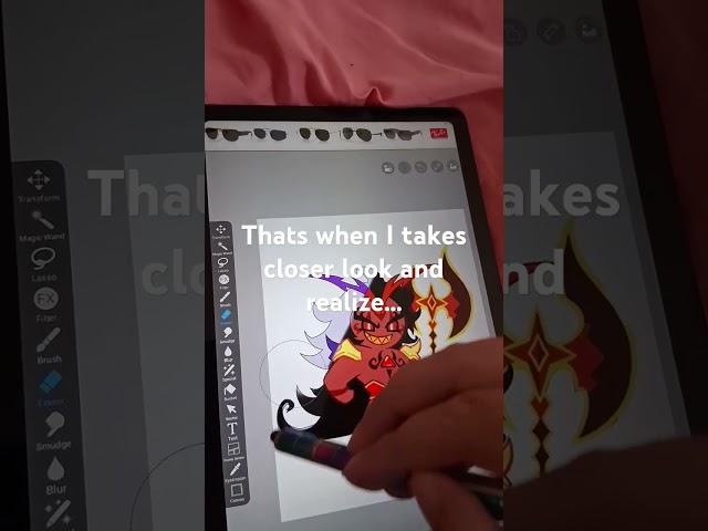 Amethyst shapeshifted into Burning Spice!?!? #crk #stevenuniverse #cookierunkingdom #edit #funny