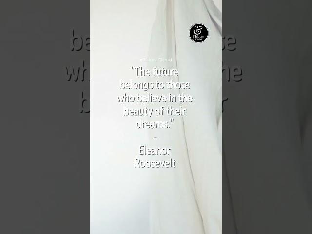 Motivational Quote by Eleanor Roosevelt