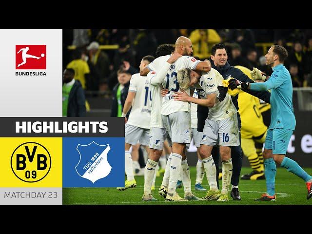 Double goal scorer Beier decides the game for TSG! | BVB - TSG 2-3 | Highlights | MD 23 – BL 23/24