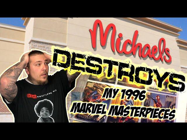 Michael's DESTROYS $800 Trading Card Set!