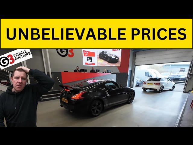 CHEAPEST PRESTIGE CAR AUCTION PRICES EVER ? - (UK CAR AUCTION)