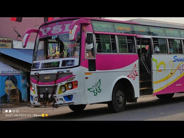 VSL BUS SERVICESLALGUDI️TAMIL BUS STATUSTHIVAGARDELTA BUS KINGVSL BUS #TAMILBUS #KERALABUS