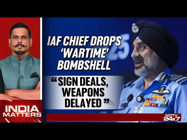 Indian Air Force | 'Wartime' Air Chief's Bombshell Over Defence Production Delays