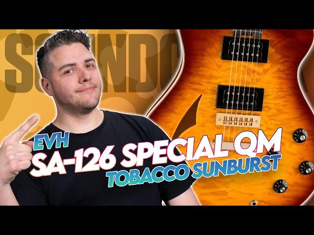 SOUNDCHECK EVH SA-126 Special QM, Tobacco Sunburst | Gear4music Guitars