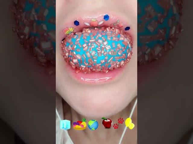 ASMR Trolli Gummy Planet  #asmr #mukbang #food