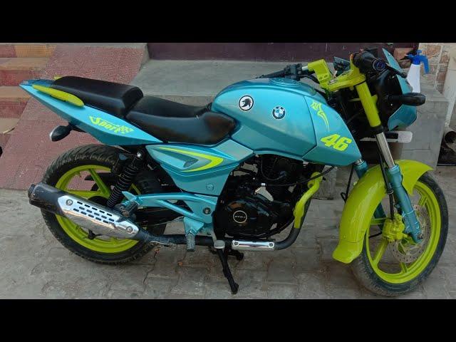 Bajaj pulser 150 new look modification by # ms wrap