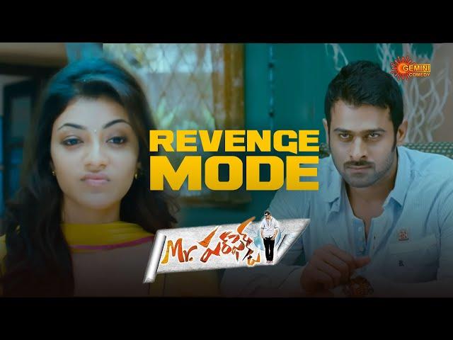 Prabhas takes revenge on Kajal Agarwal | Mr perfect | Prabhas | Nassar | Telugu Comedy Scene