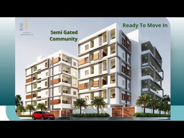 Ready to move 2 BHK flat for sale in Narsingi,#HMDAAPPROVED #hmdaflats