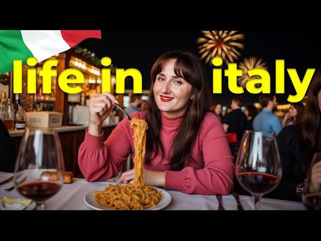 What We EAT in a Week Living in Rural Italy   (Christmas & NYE)