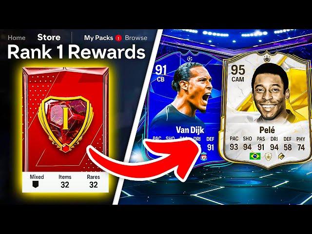 RANK 1 CHAMPS REWARDS & HERO PACKS!  FC 25 Ultimate Team