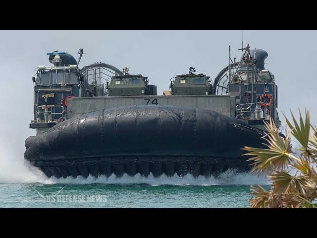 This Is How U.S. Navy LCAC Hovercraft Technology Is Designed Not to Puncture