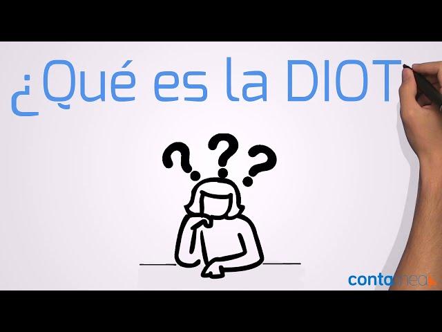 Conoce todo sobre la DIOT