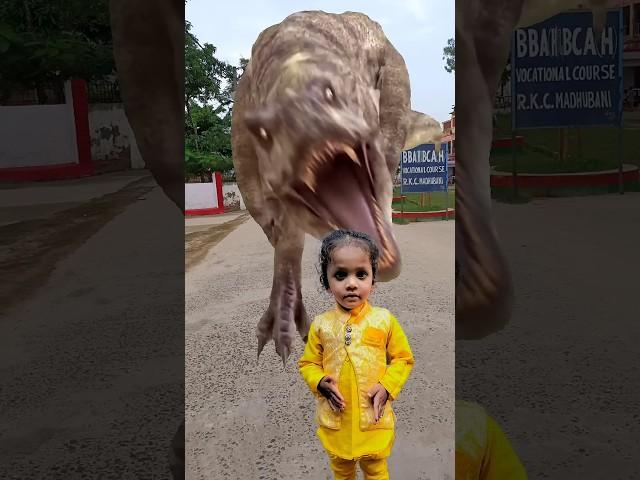 डायनासोर अटैक ऑन  जुरासिक पार्क।। #dinosaur #dinosaurs #jurassicworlddominion #jurassicworld