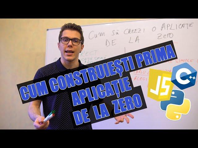 Cum construiesti o aplicatie de la zero ‍