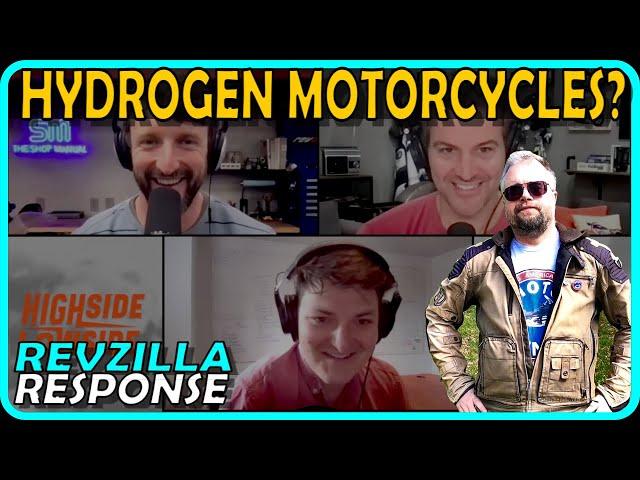 Ryan F9 wants Hydrogen Motorcycles? | Revzilla Response Motovlog