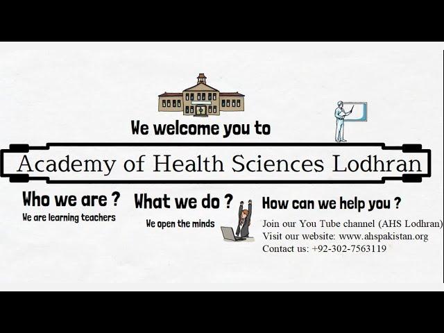 Academy of Health Sciences (AHS) Lodhran