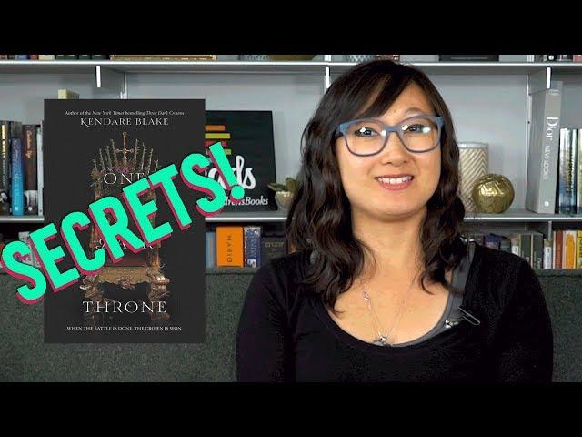 Three Dark Crowns Series: One Dark Throne SECRETS! with Kendare Blake