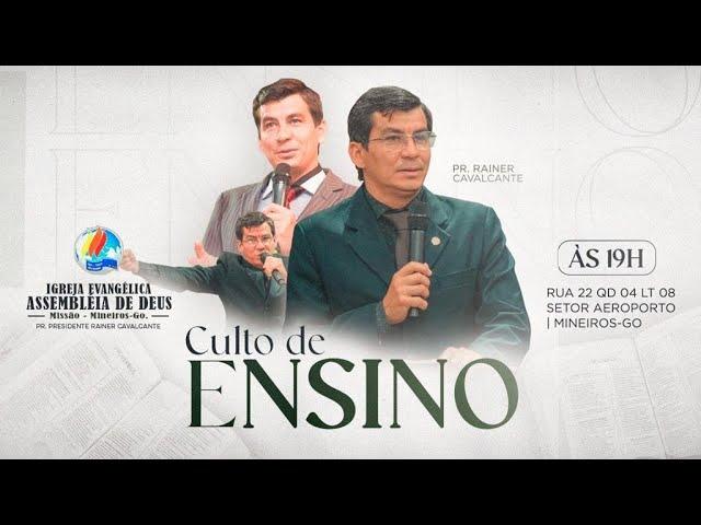 Culto de Ensino da palavra de Deus | Ao vivo | 19/11/2024