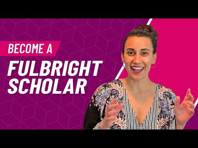 What is a Fulbright Scholar?